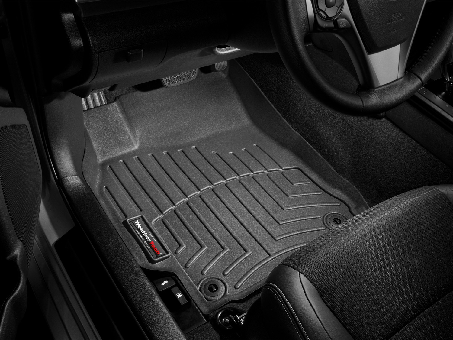 Weathertech 447931 FloorLiner Molded Floor Liners Black First Row