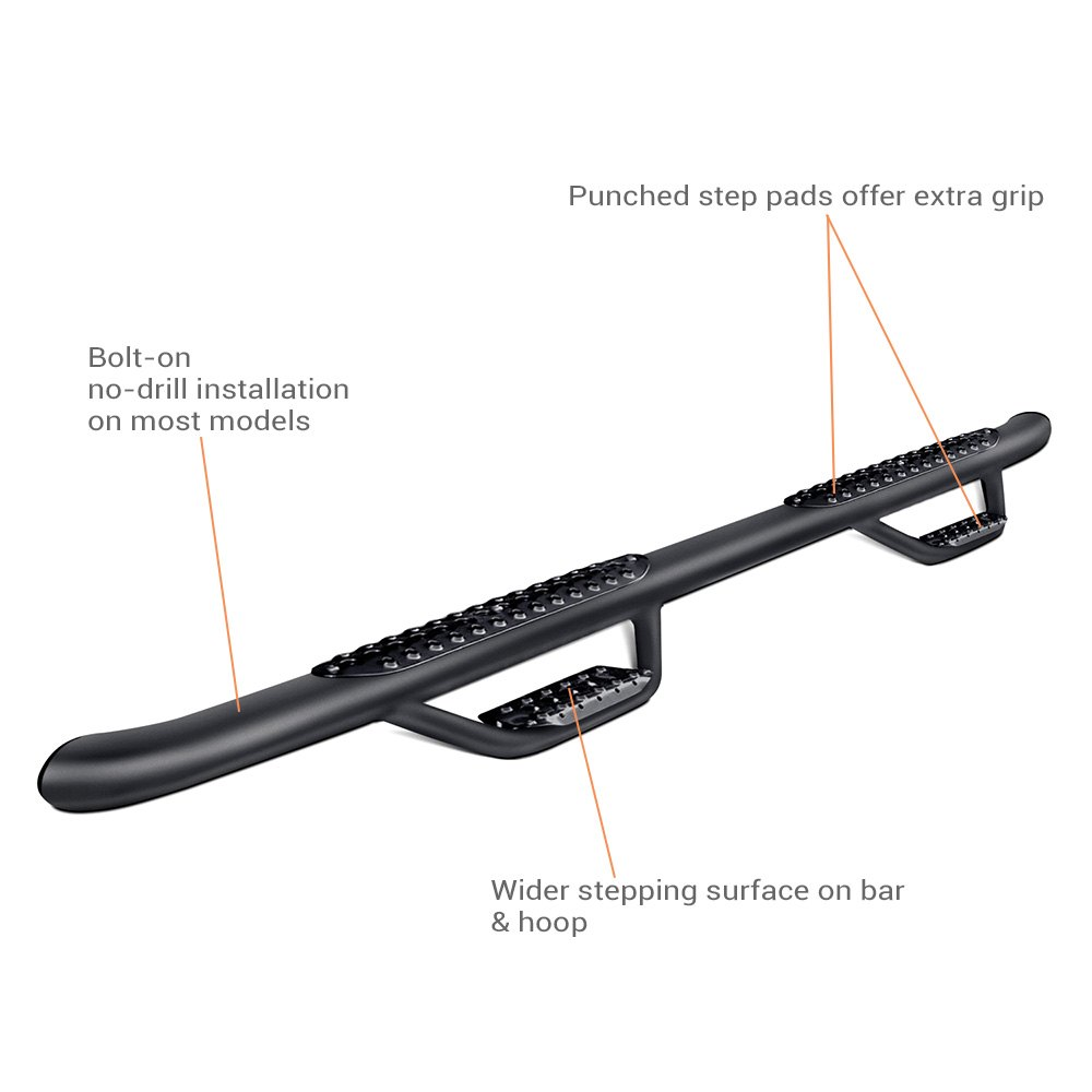 Go Rhino D44416T Dominator D4 Step Side Steps