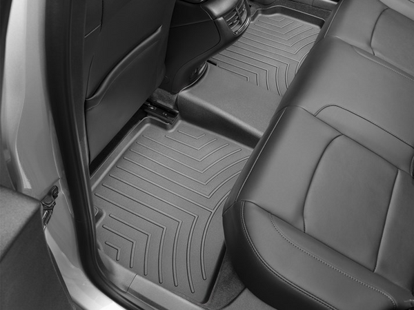 Weathertech 4416522 FloorLiner Molded Floor Liners Black Rear Hyundai Elantra (No Hybrid) 21-23