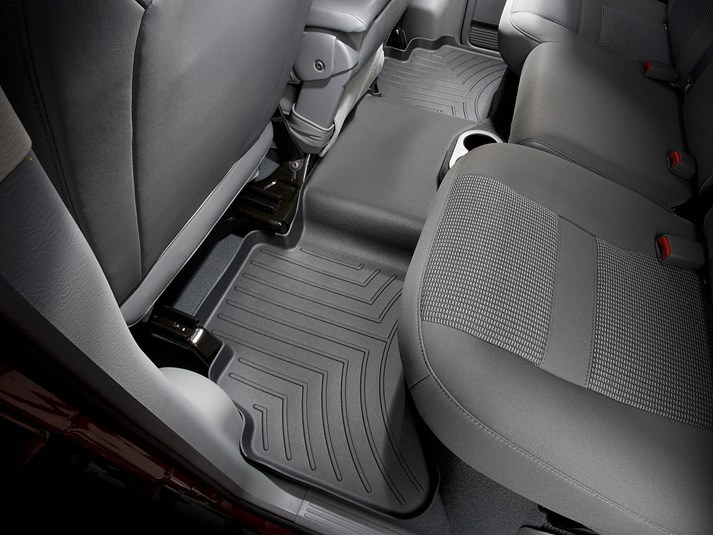 Weathertech 440042 FloorLiner Molded Floor Liners Black Second Row Dodge Ram 1500 02-09
