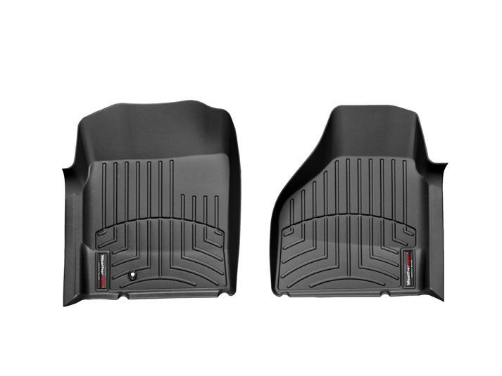 Weathertech 440121 FloorLiner Molded Floor Liners Black First Row Dodge Ram 1500 02-09