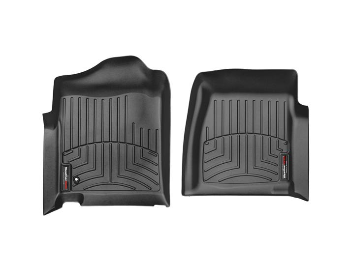 Weathertech 440281 FloorLiner Molded Floor Liners Black First Row Chevy Silverado / GMC Sierra 1500/2500 99-07, 3500 01-07