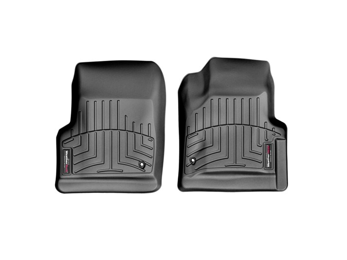 Weathertech 440421 FloorLiner Molded Floor Liners Black First Row Jeep Wrangler 97-06