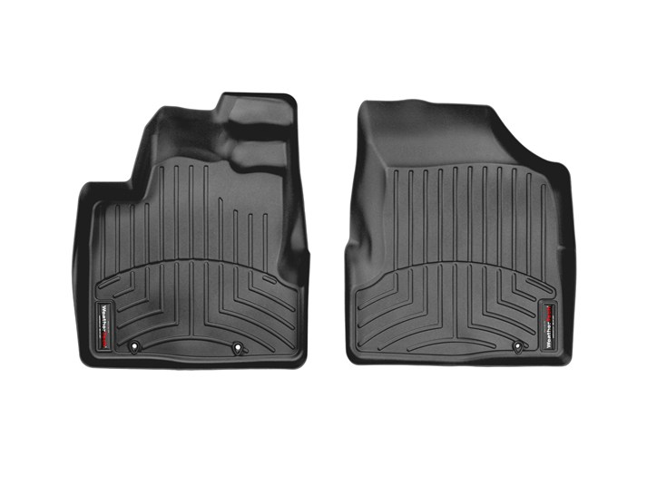 Weathertech 440501 FloorLiner Molded Floor Liners Black First Row Honda Ridgeline 06-14