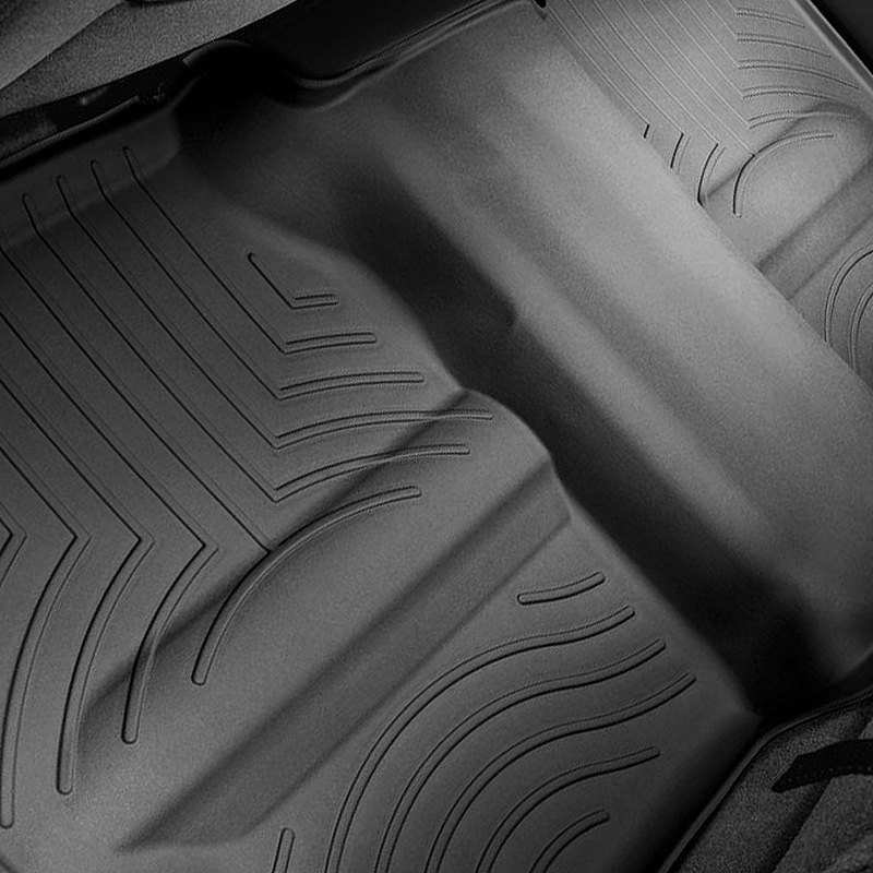 Weathertech 440622 FloorLiner Molded Floor Liners Black Second Row Chevy Suburban,Tahoe / GMC Yukon 07-14