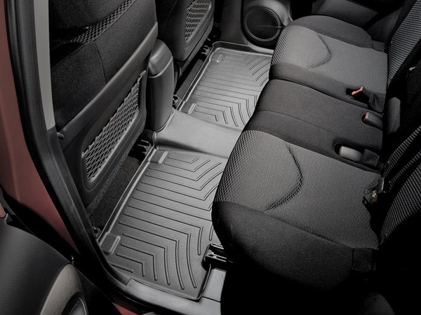 Weathertech 440722 FloorLiner Molded Floor Liners Black Second Row Toyota RAV4 06-12
