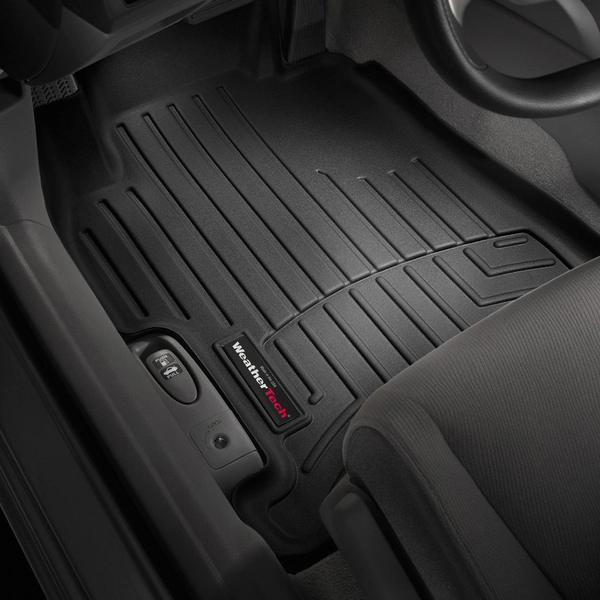 Weathertech 440901 FloorLiner Molded Floor Liners Black First Row Honda Civic / Civic Si 06-11