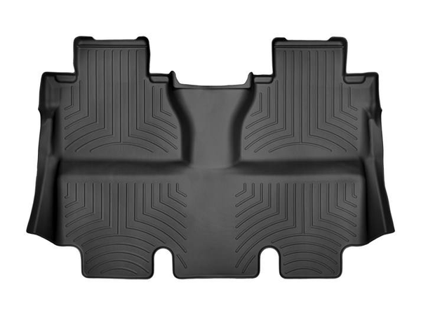 Weathertech 440938 FloorLiner Molded Floor Liners Black Second Row Toyota Tundra 14-21