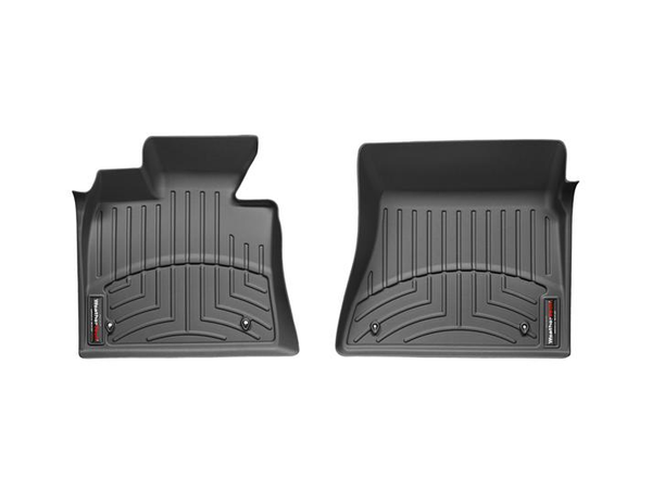 Weathertech 440951 FloorLiner Molded Floor Liners Black First Row BMW X5 07-13 / X6 08-14