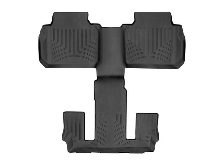 Weathertech 4410803 FloorLiner Molded Floor Liners Black Second & Third Rows Cadillac XT6 20-22