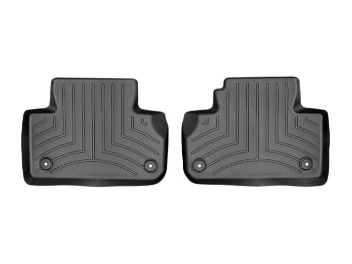 Weathertech 4411462 FloorLiner Molded Floor Liners Black Second Row Audi Q5 18-22