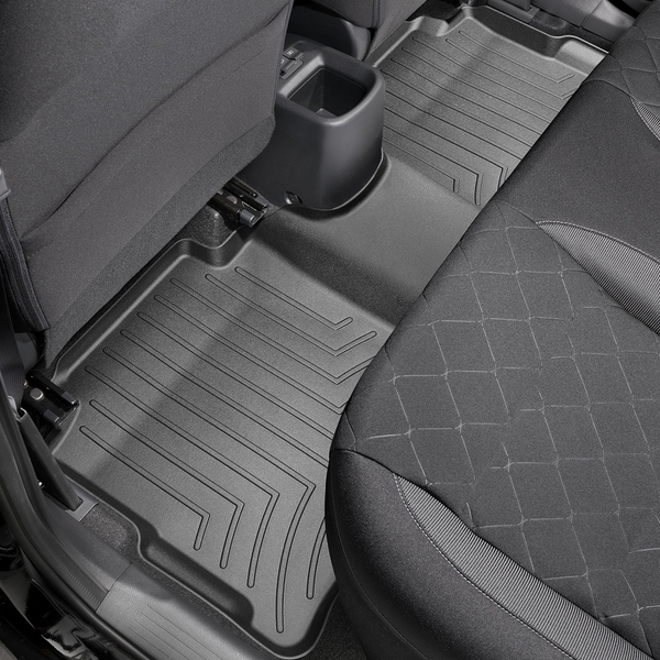 Weathertech 4411913 FloorLiner Molded Floor Liners Black Second Row