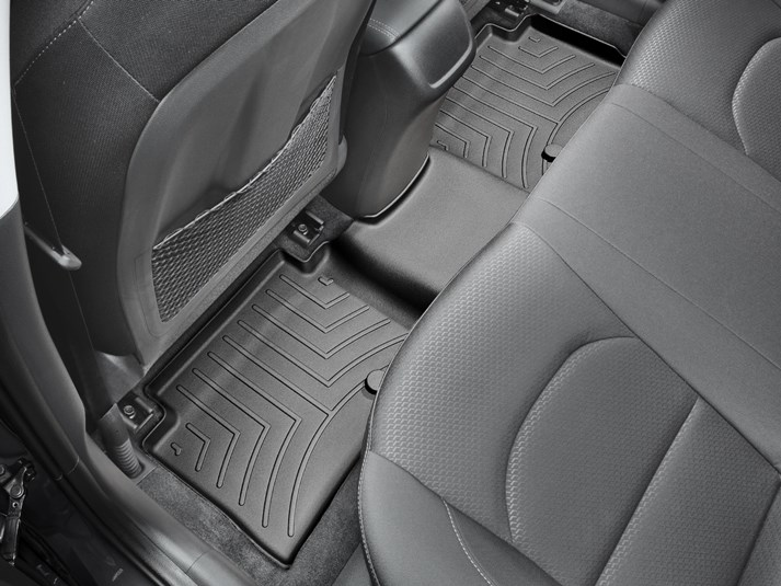 Weathertech 4412012 FloorLiner Molded Floor Liners Black Second Row