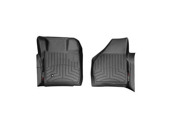 Weathertech 441201 FloorLiner Molded Floor Liners Black First Row Ford F-250/350/450/550 08-10