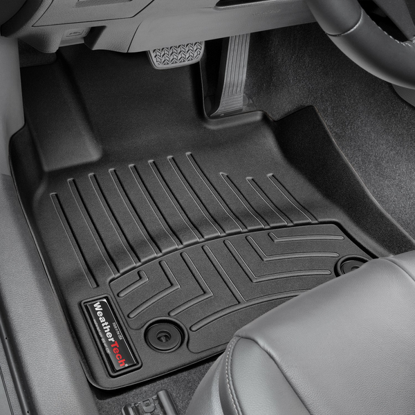 Weathertech 4412301 FloorLiner Molded Floor Liners Black First Row Toyota Camry (FWD) 18-23 / Camry Hybrid 18-22