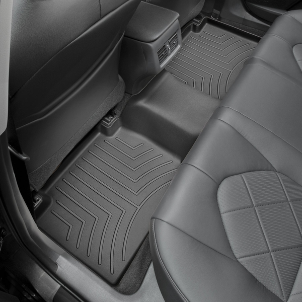 Weathertech 4412302 FloorLiner Molded Floor Liners Black Second Row Toyota Camry (FWD) 18-23