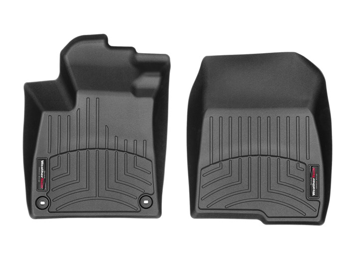 Weathertech 4412641 FloorLiner Molded Floor Liners Black First Row Honda Accord / Accord Hybrid 18-22