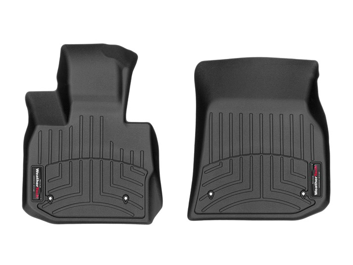 Weathertech 4412731 FloorLiner Molded Floor Liners Black First Row BMW X3 18-23