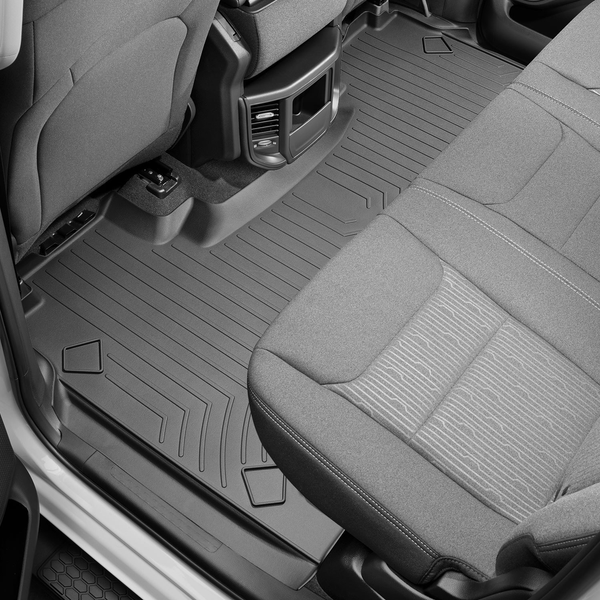 Weathertech 4414283 FloorLiner Molded Floor Liners Black Second Row Ram 1500 19-22