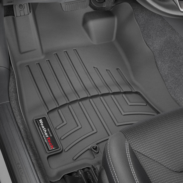 Weathertech 4415001 FloorLiner Molded Floor Liners Black First Row Subaru Forester 19-22