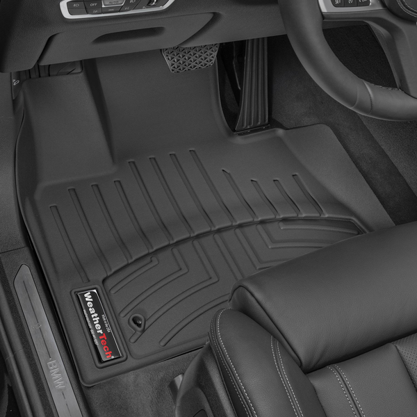 Weathertech 4415071 FloorLiner Molded Floor Liners Black First Row BMW X5 19-22