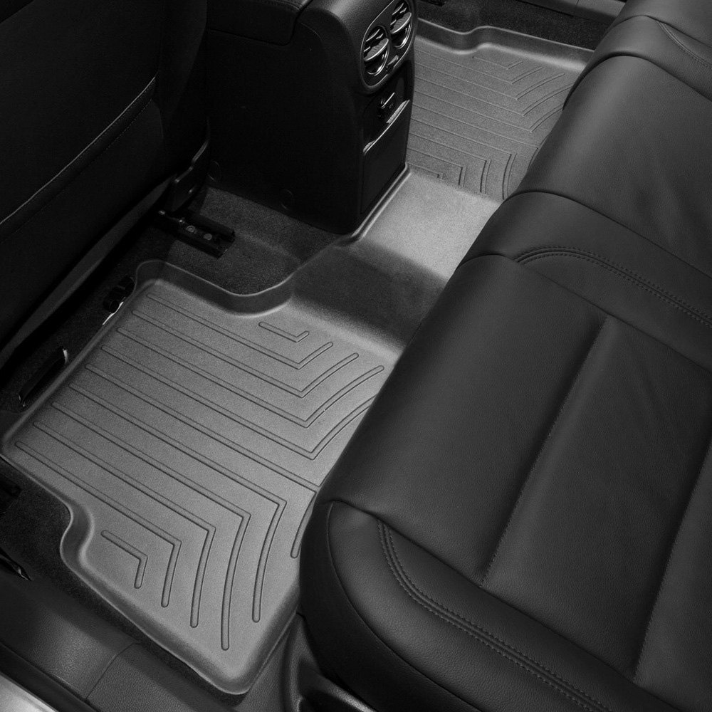 Weathertech 441522 FloorLiner Molded Floor Liners Black Second Row