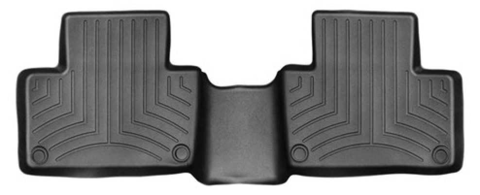 Weathertech 4415752 FloorLiner Molded Floor Liners Black Second Row Ford Explorer 20-22