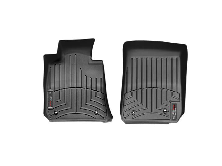 Weathertech 441581 FloorLiner Molded Floor Liners Black First Row BMW 3-Series 06-13