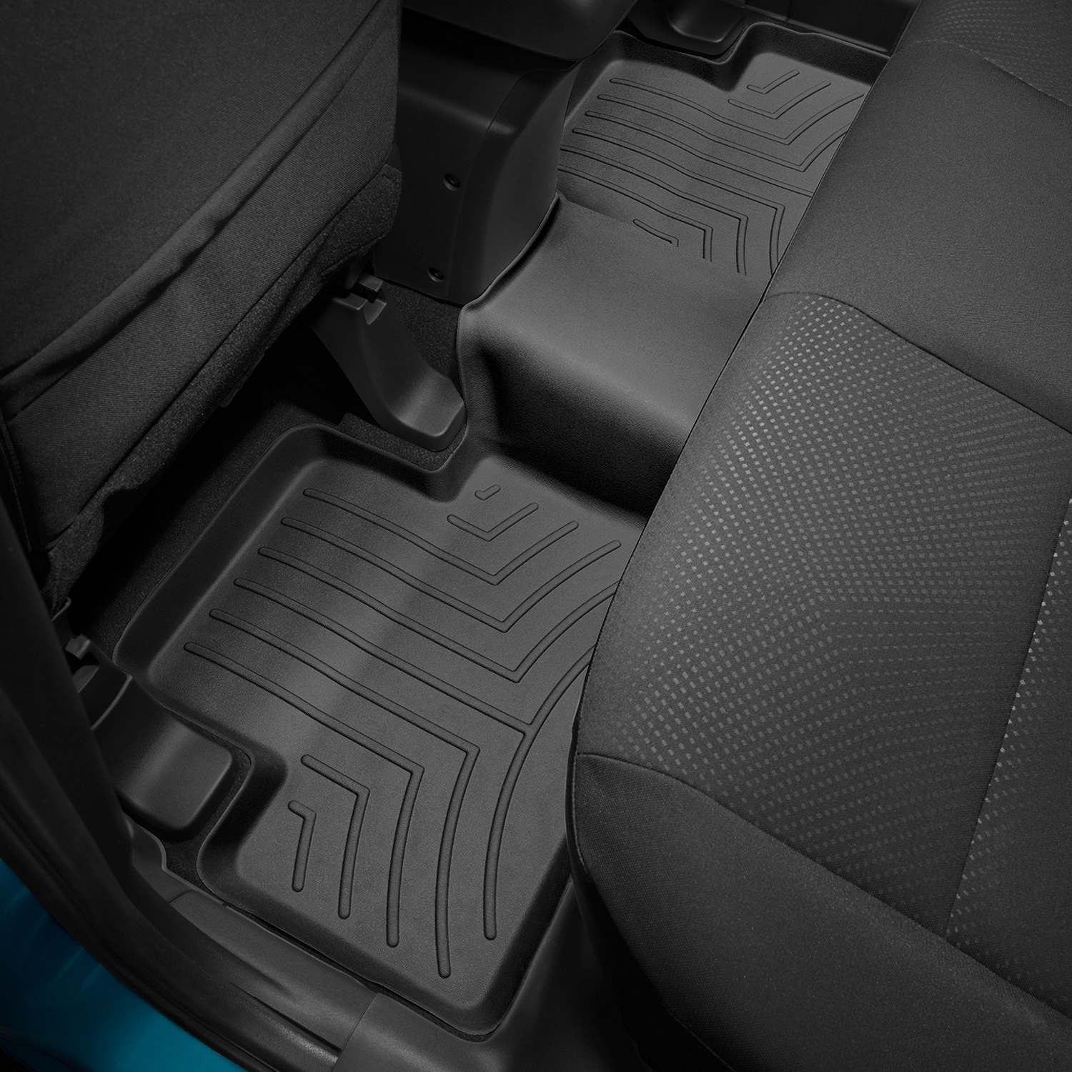 Weathertech 441623 FloorLiner Molded Floor Liners Black Second Row Mitsubishi RVR / Outlander Sport 11-22