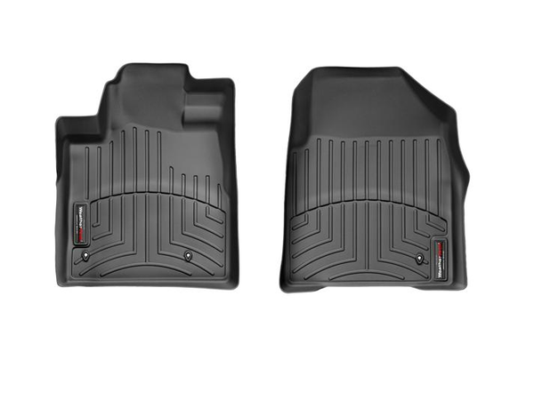 Weathertech 441741 FloorLiner Molded Floor Liners Black First Row Honda Pilot 09-15