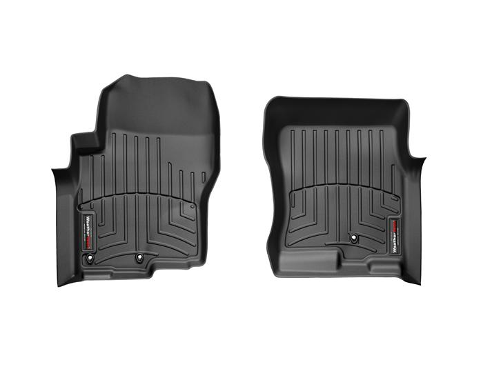 Weathertech 441761 FloorLiner Molded Floor Liners Black First Row Nissan Frontier 08-21 / Suzuki Equator 09-13