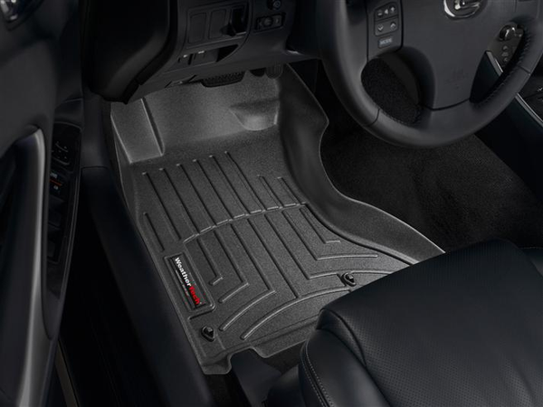 Weathertech 442041 FloorLiner Molded Floor Liners Black First Row Lexus IS 06-13