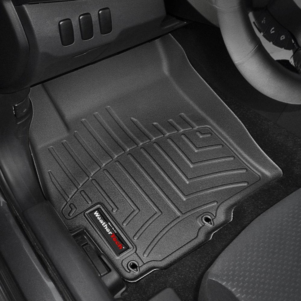 Weathertech 442231 FloorLiner Molded Floor Liners Black First Row