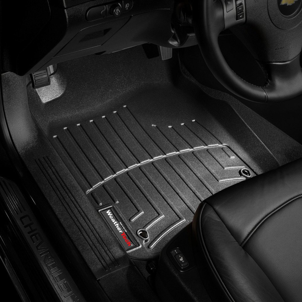 Weathertech 442261 FloorLiner Molded Floor Liners Black First Row