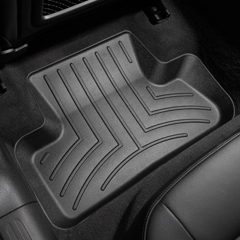 Weathertech 442302 FloorLiner Molded Floor Liners Black Second Row