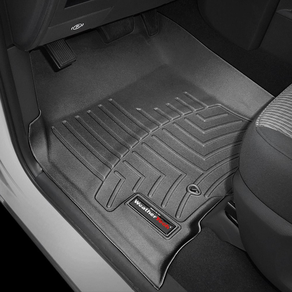 Weathertech 442381 FloorLiner Molded Floor Liners Black First Row Dodge Ram 1500 09-12 / Ram 1500/2500/3500 11-12