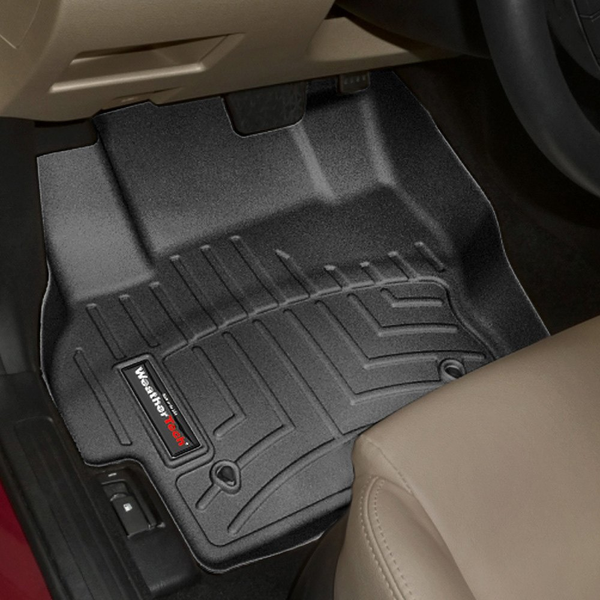 Weathertech 442401 FloorLiner Molded Floor Liners Black First Row