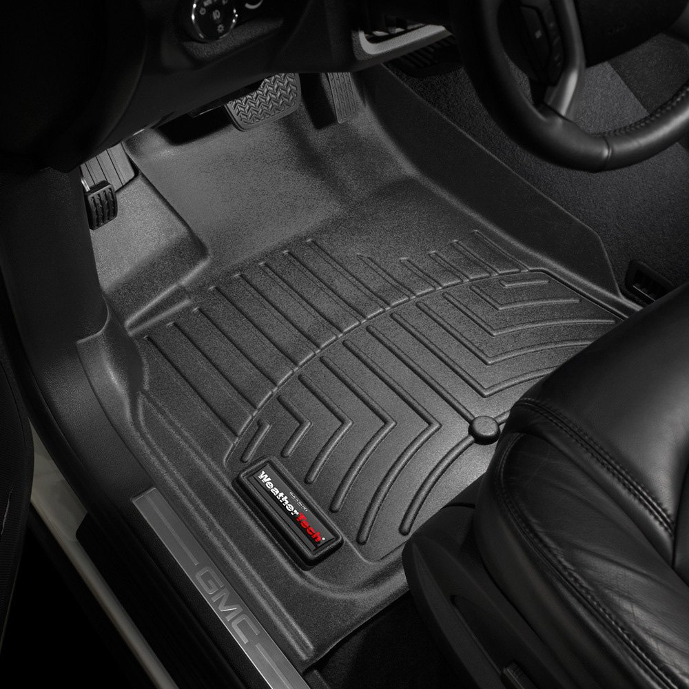 Weathertech 442511 FloorLiner Molded Floor Liners Black First Row