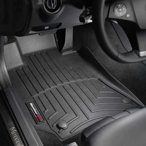 Weathertech 442581 FloorLiner Molded Floor Liners Black First Row