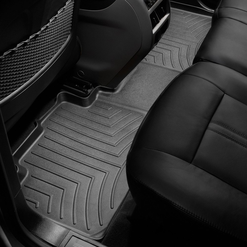 Weathertech 442782 FloorLiner Molded Floor Liners Black Second Row