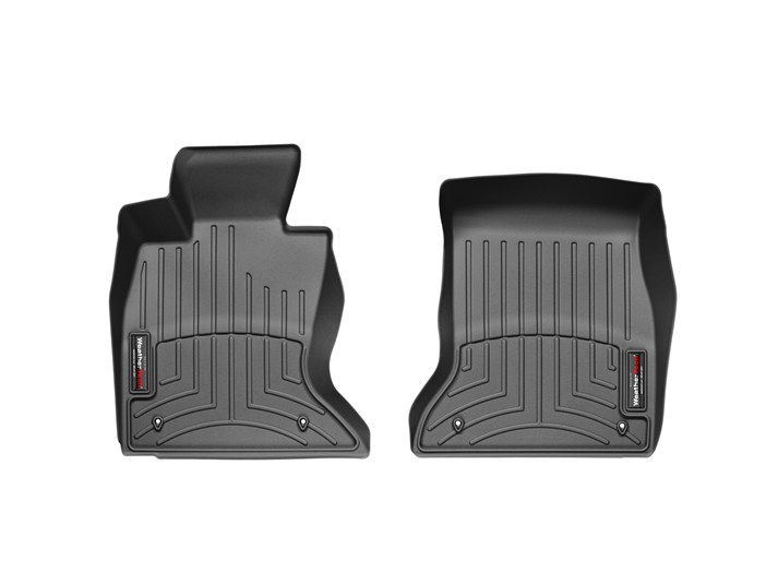 Weathertech 443301 FloorLiner Molded Floor Liners Black First Row