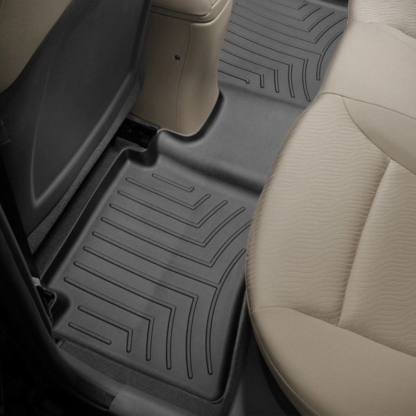 Weathertech 443402 FloorLiner Molded Floor Liners Black Second Row