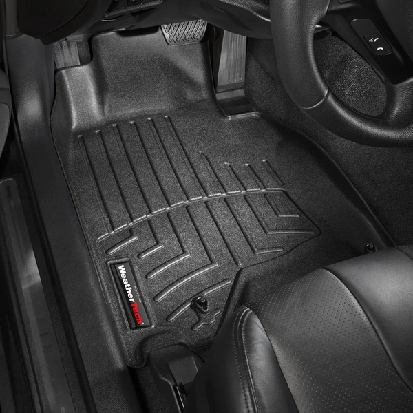 Weathertech 443501 FloorLiner Molded Floor Liners Black First Row