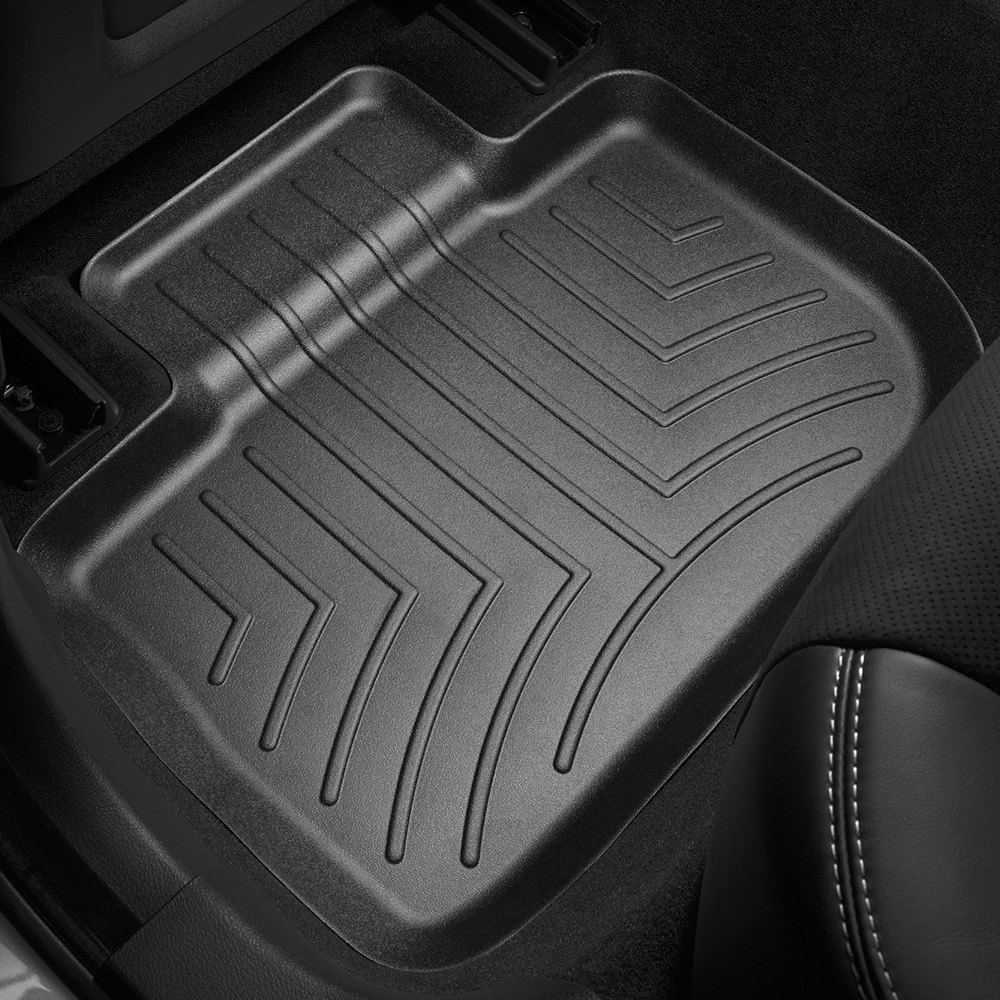 Weathertech 443792 FloorLiner Molded Floor Liners Black Second Row