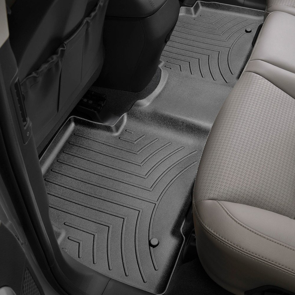 Weathertech 444402 FloorLiner Molded Floor Liners Black Second Row