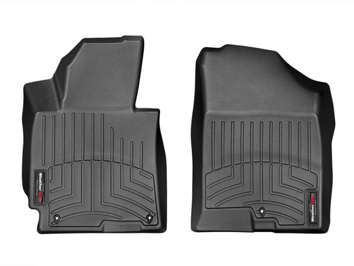 Weathertech 446861 FloorLiner Molded Floor Liners Black First Row