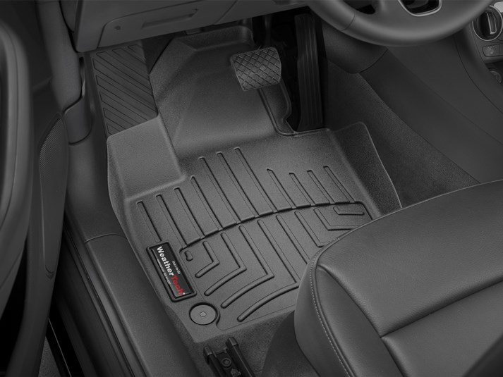 Weathertech 447471 FloorLiner Molded Floor Liners Black First Row