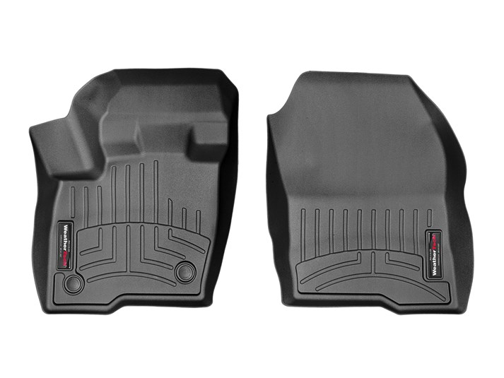 Weathertech 448151 FloorLiner Molded Floor Liners Black First Row Ford Edge 15-22