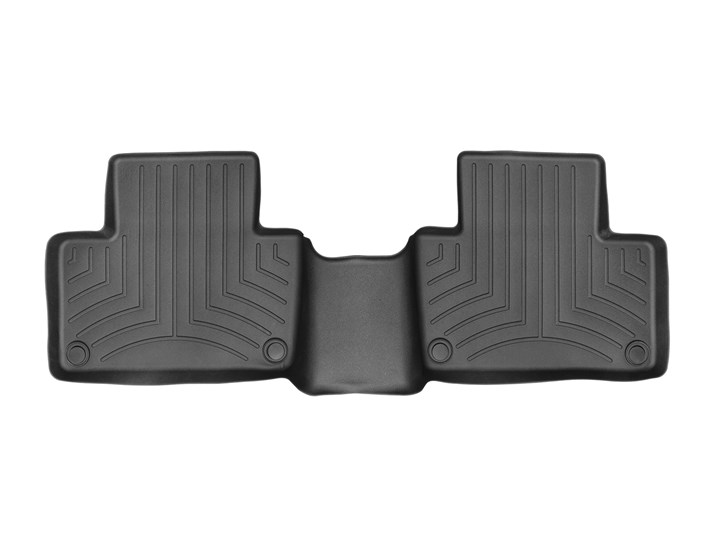 Weathertech 448282 FloorLiner Molded Floor Liners Black Second Row Volvo XC90 16-22