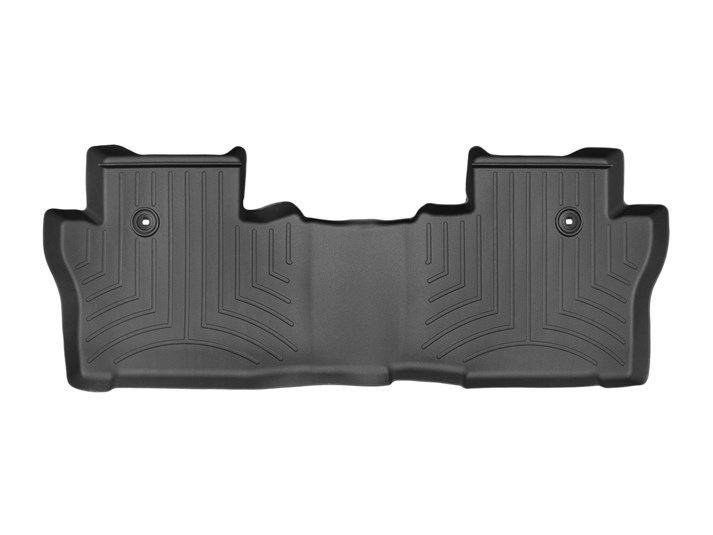 Weathertech 448392 FloorLiner Molded Floor Liners Black Second Row Honda Pilot (8 Pass.) 16-22 / Passport 19-23